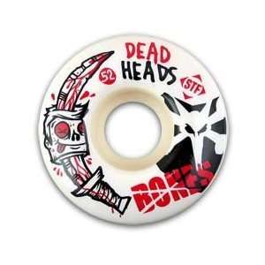  Bones STF Dead Heads   Set of 4 Wheels (52MM) Sports 