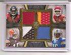 2011 Topps Supreme Rookie Quad Combos Relic #ed 05/10 5 COLORS  