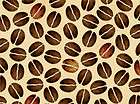 Daily Grind Coffee Bean Beans Espresso Novelty Print Fabric Quilting 