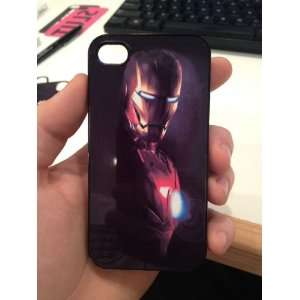 Iron Man iPhone 4 + 4s Black Case