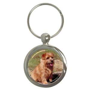 Norfolk Terrier Round Key Chain AA0734