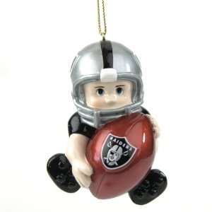  Pack of 3 NFL Oakland Raiders Little Guy Football Player 
