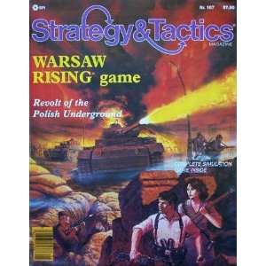  TSR Strategy & Tactics Magazine #107, with Warsaw Rising 