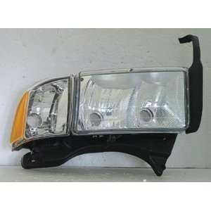 1999 01 DODGE 1500 PICKUP HEADLIGHT SPORT COMPLETE WITH SIDE MARKER 