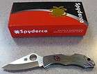 spyderco lssp3t ladybug 3 tattoo etched folding knife expedited 