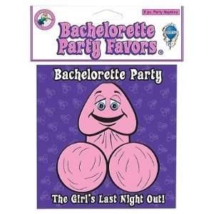  Bundle Bachelorette Party Napkins and 2 pack of Pink 