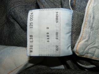Levis 1873 Reproduction Jeans 38x38 Redline,Crotch Rivet,Waist Cinch 