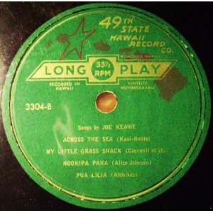  Volume 4 Songs By George Haope and Joe Keawe 10 LP 