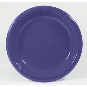  10 Purple Plastic Plate 240 / CS