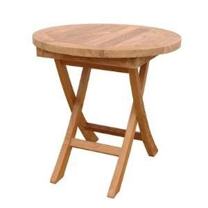  Bahama Mini Side Round Folding Outdoor End Table By 