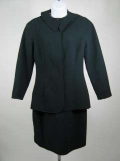 VINTAGE NAN DUSKIN FOR GEOFFREY BEENE Green Skirt Suit  