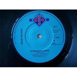  NEW MUSIK Straight Lines UK 7 45 New Musik Music