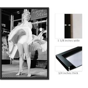 Framed Marilyn Monroe Poster Skirt U Blowing FrPas0089  