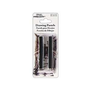  BLACK DRAW PASTEL B 2 CARDED Arts, Crafts & Sewing