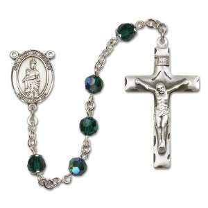  Our Lady of Victory Emerald Rosary Jewelry