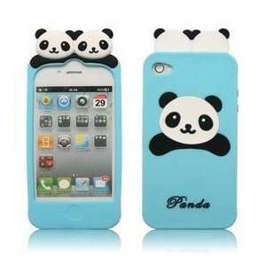 iPhone 4G/4S Lovely Panda Bear Style Series Soft Plastic 