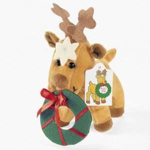  Plush Jesus Is Deer To Me Reindeer   Novelty Toys & Plush 