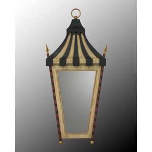  Circus Metal and Wood Frame In Antique Finish Mirror