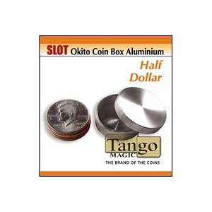    Slot Okito Coin Box Alum Half Dollar  Tango Magic Toys & Games