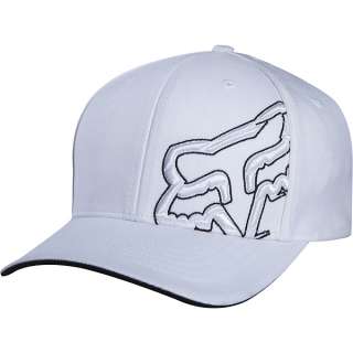 Fox Racing Mens Stroke Flexfit Baseball Hat Cap White 58992  