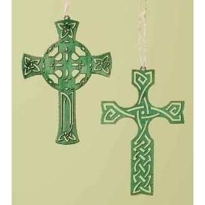 Club Pack of 24 Irish Keepsakes Celtic Cross Christmas Ornaments 4 