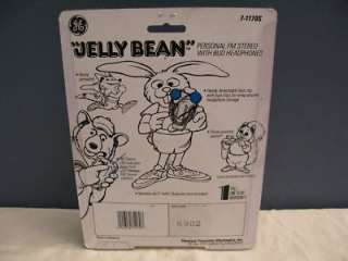 GE Jelly Bean FM Stereo Headphone Radio 7 1170S  