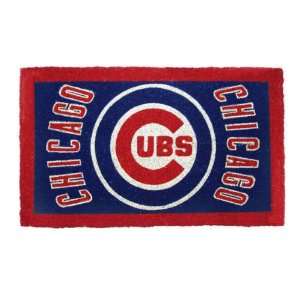  Chicago Cubs 18x30 Welcome Mat Bleached Sports 