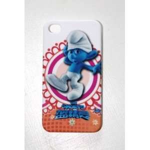  Smurf iPhone 4 HardShell Back Case Cover in Retail Packaging iPhone 
