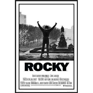 Rocky Arms in Air Movie Poster Framed