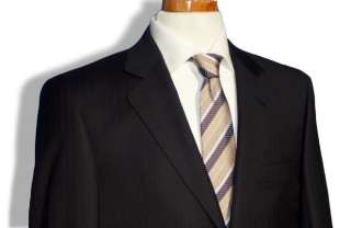   1295 Brown w/ Cream 150s Twill Wool Mens Designer Business Suit  
