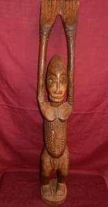 DOGON OLD TRIBAL Tellem STATUE_Mali African Tribal Art  