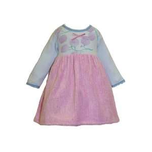    Baby Lulu T  Dresses Baby Girls Lavender Chenille T dress Baby