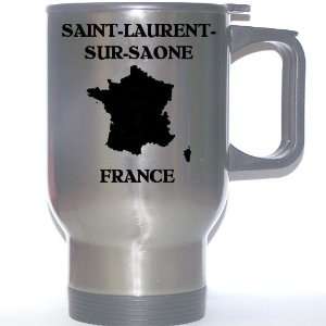  France   SAINT LAURENT SUR SAONE Stainless Steel Mug 