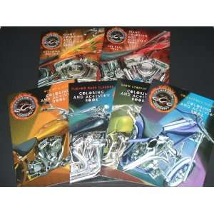  set of 2 Orange County Choppers Coloring and Activity Books 