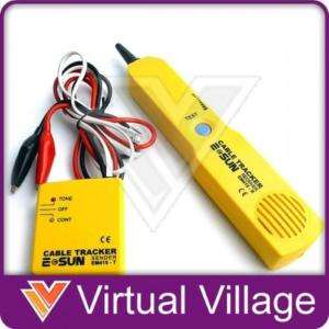 Telephone Network Cable Wire Tracker Tester Toner Tool  
