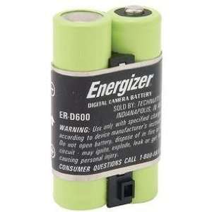  Energizer ERD600 Technuity Battery Li ion Replaces Camera 