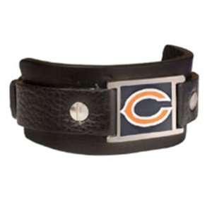    Chicago Bears Leather Cuff Retro Bracelet