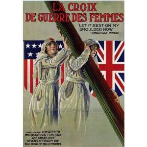  La Croix de Guerre des Femmes Poster Movie 27x40