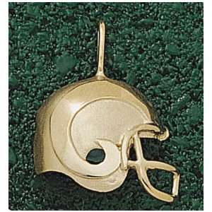  LogoArt Colorado State Rams 10K Team Logo Helmet Pendant 