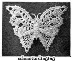 1912 Irish Lace Book Butterflies Purse Crochet Patterns Gibson Girl 
