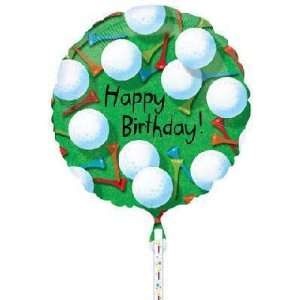    Birthday Balloons   18 Golf Birthday Clip A Strip Toys & Games