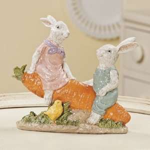 Easter Bunny Seesaw Couple   Party Decorations & Room Decor