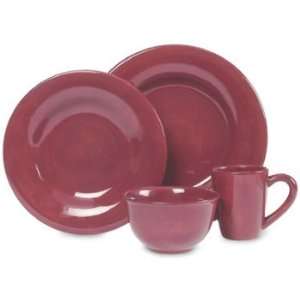 Tabletops Unlimited Espana Cherry 4 Piece Place Setting  