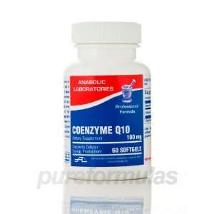  Anabolic Laboratories Coenzyme Q10 100 mg 60 Softgels 