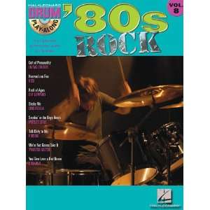  80s Rock Drum Play Along Volume 8 (Hal Leonard Drum Play 