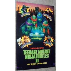  Teenage Mutant Ninja Turtles II   Movie Poster Flyer   11 