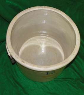Antique 12 Gallon Red Wing Stoneware Crock  