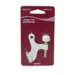  Adjustable Hinge Pin Door Stop White LQ B40008T W U3