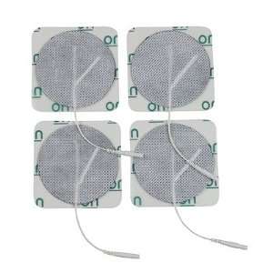 Round Electrode in White for TENS Unit