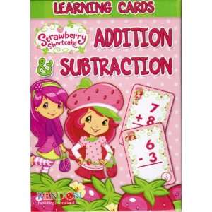   Shortcake 36 Learning Cards Addition & Subtraction Toys & Games